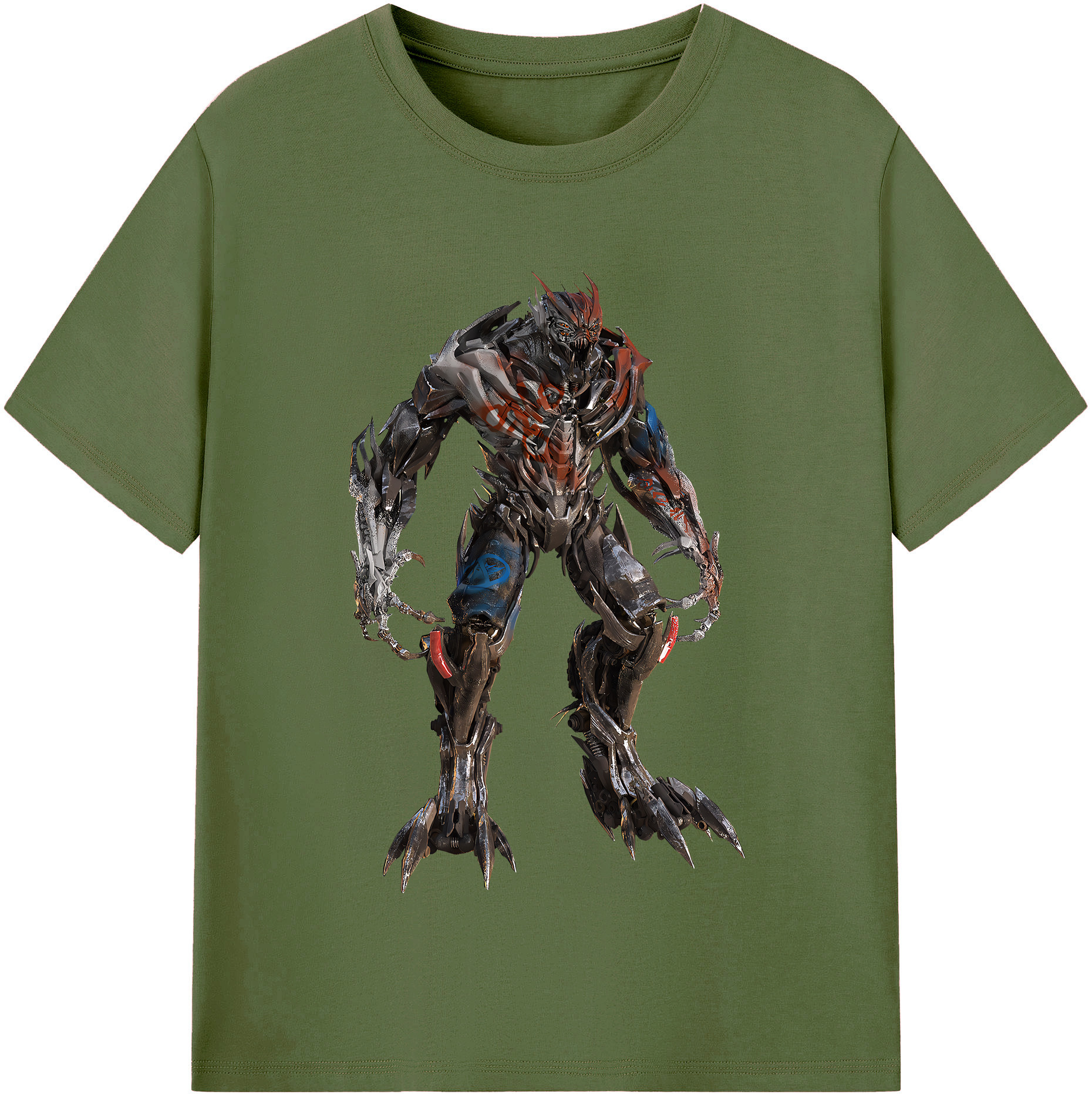 （画像用） Transformers トランスフォーマー 綿100％半袖Tシャツ（フロントプリント）